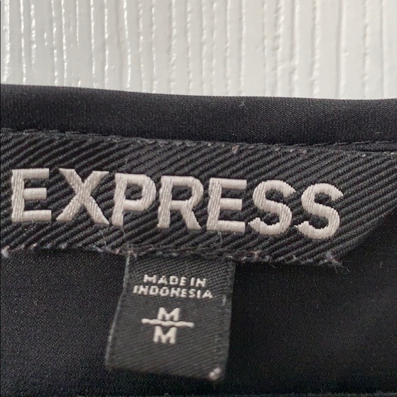 Express black short sleeved blouse - Picture 4 of 5